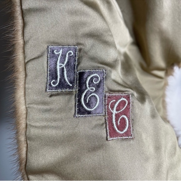 M Solomon Couture Designer Mink Fur Stole Cape Capelet - Picture 6 of 10